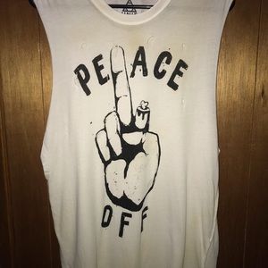 Unif Peace Off Muscle Shirt